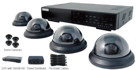 4 Channel DVR Standalone System